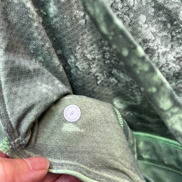 LULULEMON Energy Sports Bra, Green & Gray, Size 8 Med EUC - Picture 3 of 3